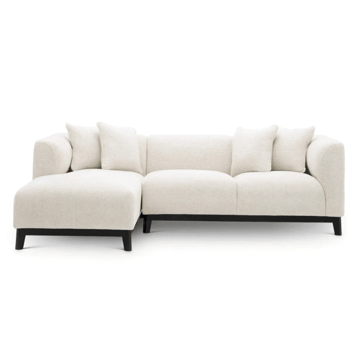 Corso fabric sofa left