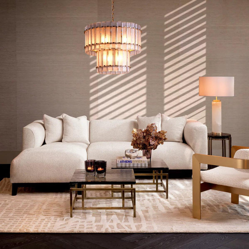 Corso fabric sofa left