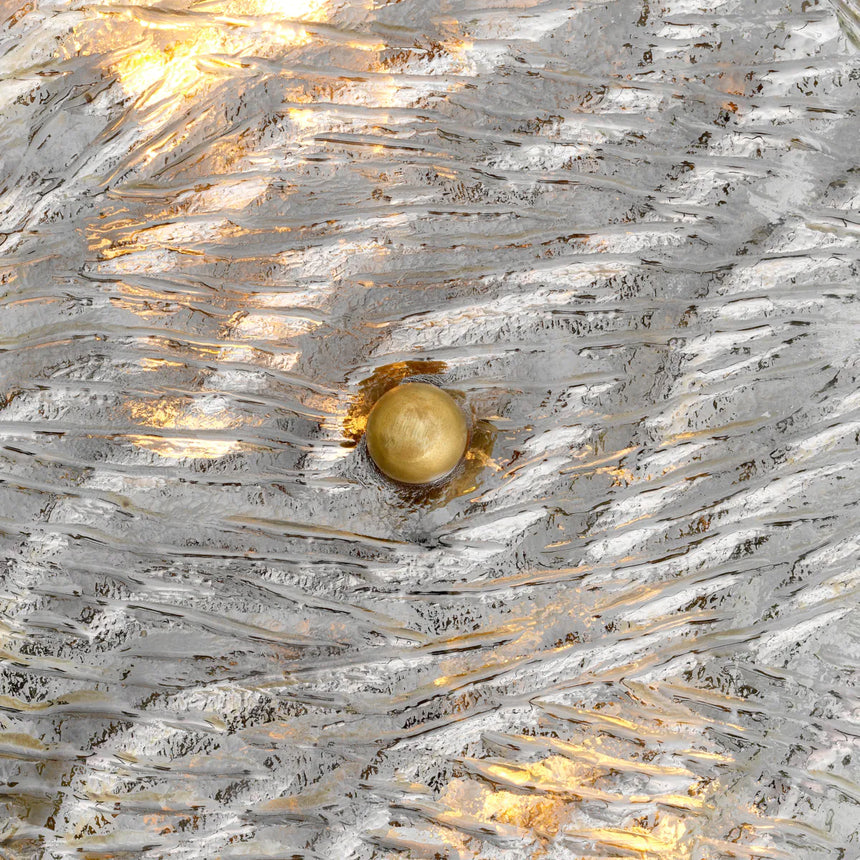 Luciene glass wall lamp