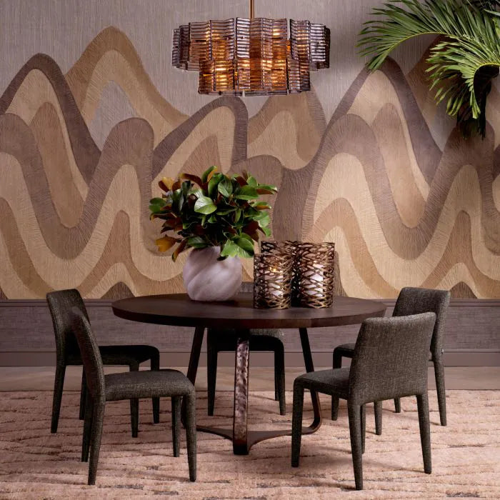 Silvano glass chandelier