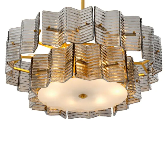 Silvano glass chandelier