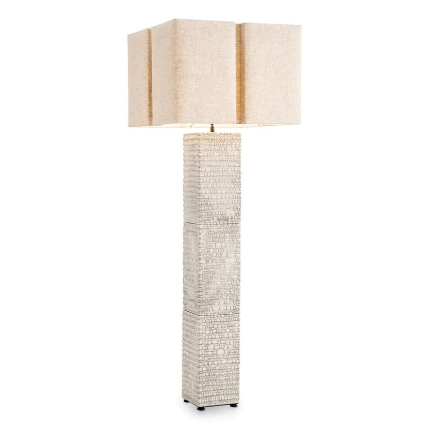 Division ceramic floor lamp