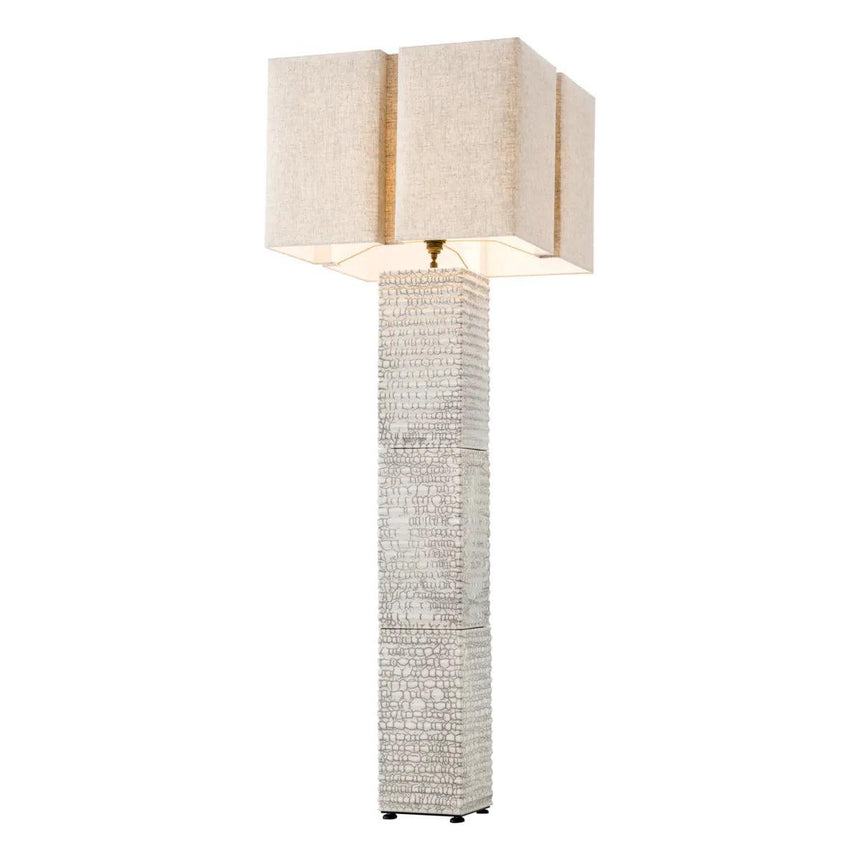 Division ceramic floor lamp