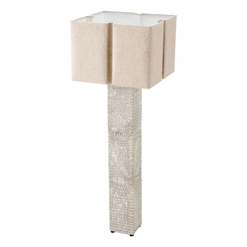 Division ceramic floor lamp