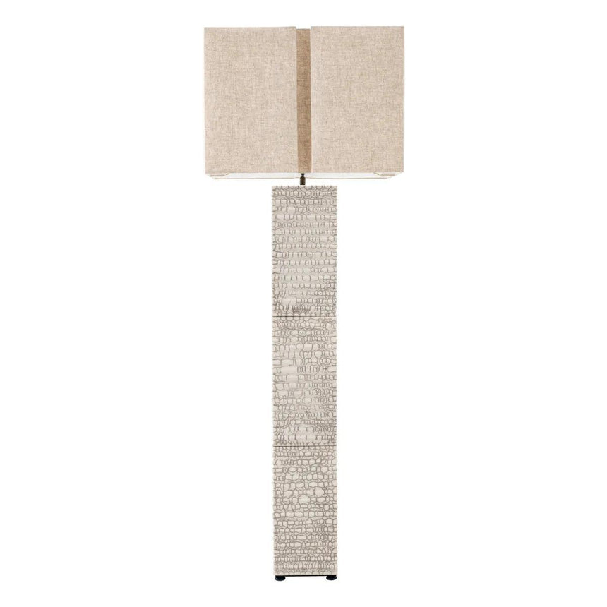 Division ceramic floor lamp