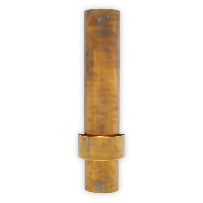 Jasper round metal flower pot medium