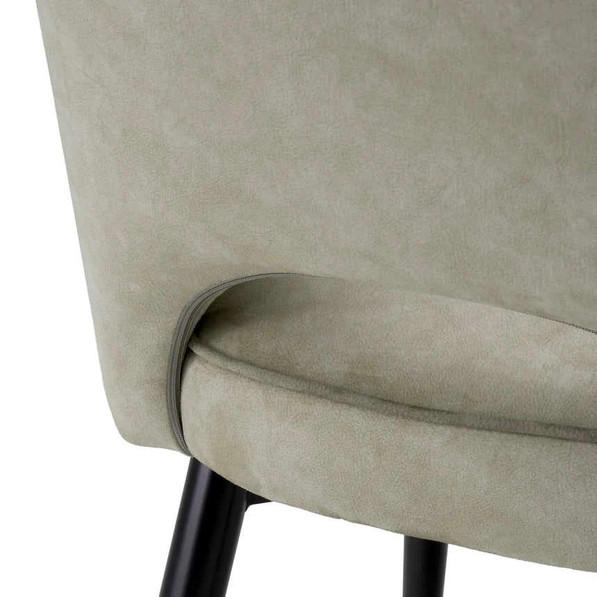 Cliff textilbőr szék szettben