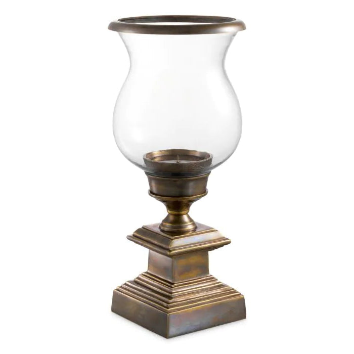 Jasper round metal flower pot medium