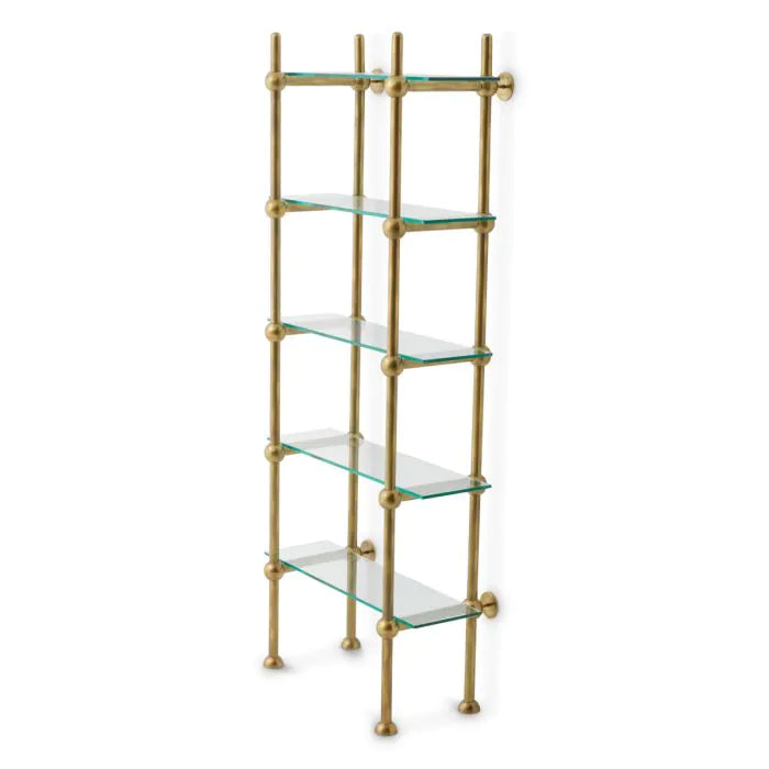 Jasper round metal flower pot medium