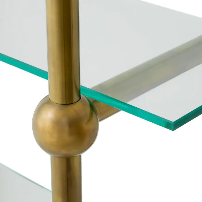 Jasper round metal flower pot medium