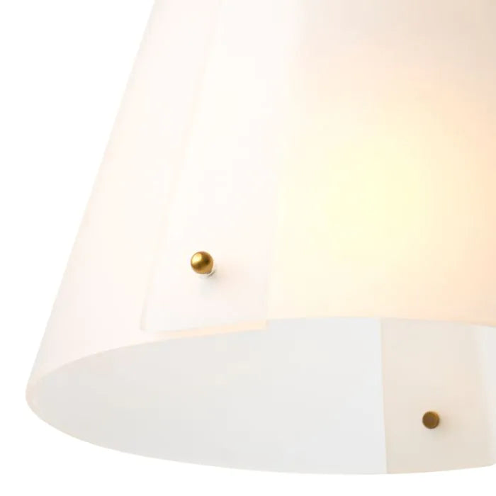 Laurent glass chandelier