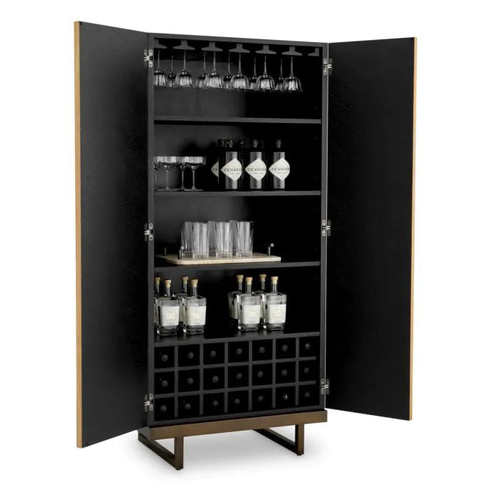 Wexford fa bárszekrény