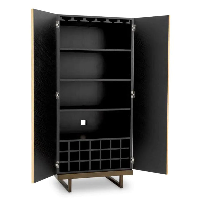 Wexford fa bárszekrény