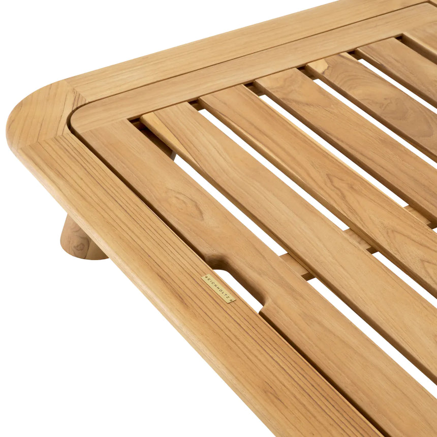 Weston wooden sun lounger