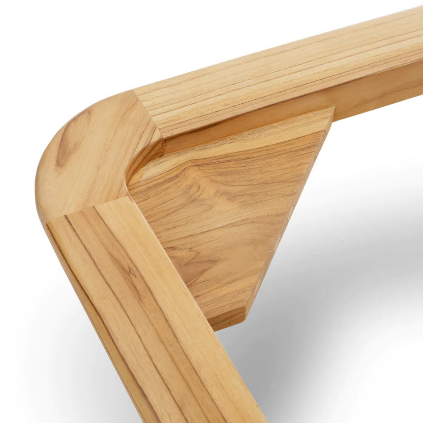 Weston wooden double sun lounger