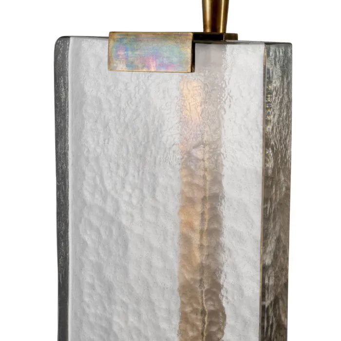 James üveg asztali lámpa