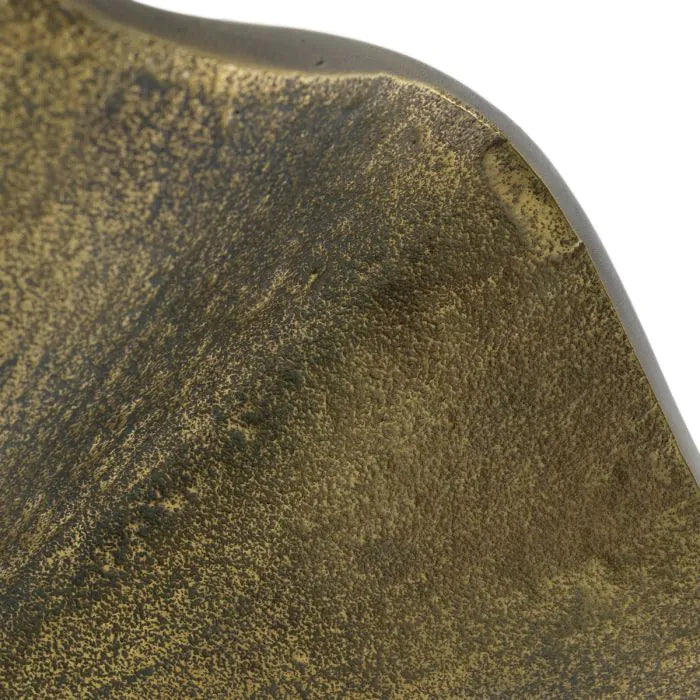 Jasper round metal flower pot medium