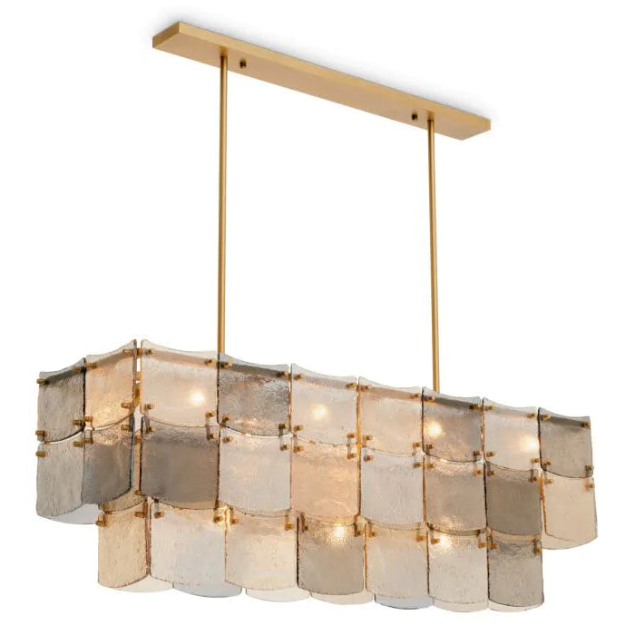 Laurent glass chandelier