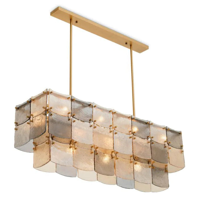 Laurent glass chandelier