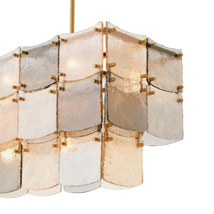 Laurent glass chandelier
