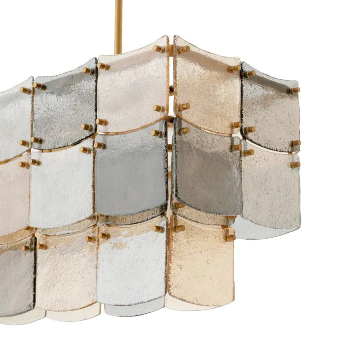 Laurent glass chandelier