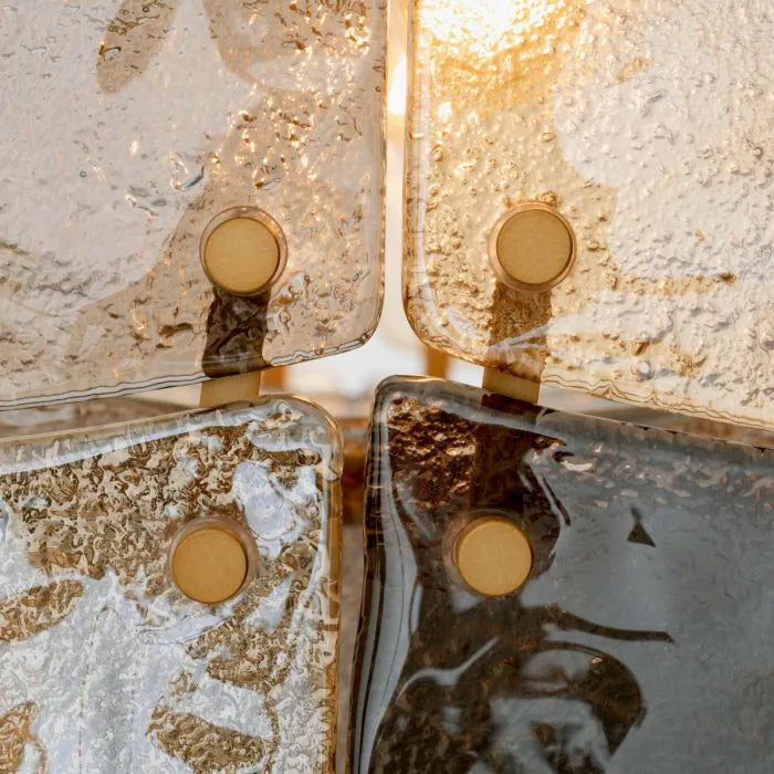 Laurent glass chandelier