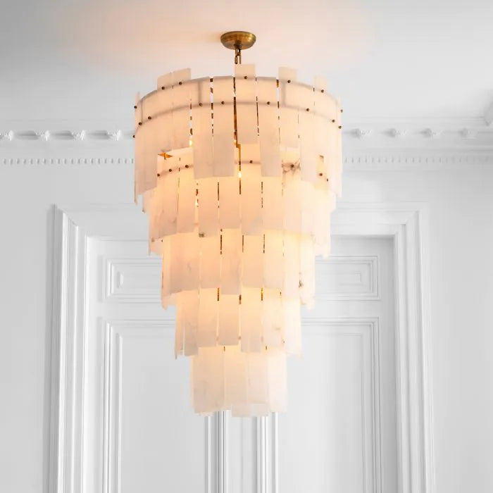 Greyson glass chandelier Ø114