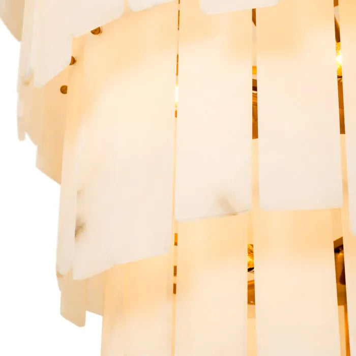 Greyson glass chandelier Ø114