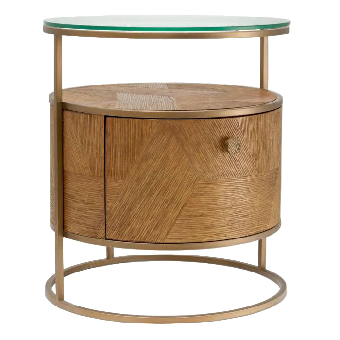 Modesto wooden bedside table