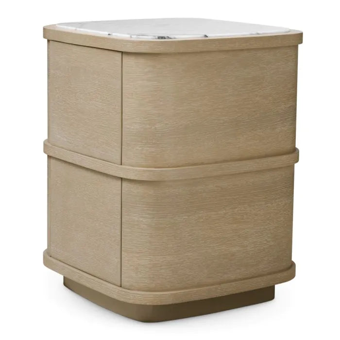 Cabana wooden bedside table