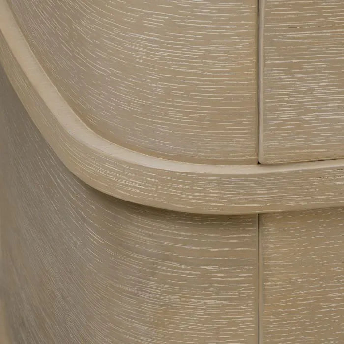 Cabana wooden bedside table