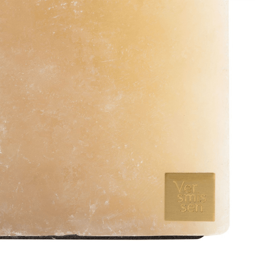 Onyx metal side table