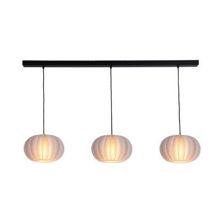Arena 3-bulb acrylic pendant lamp