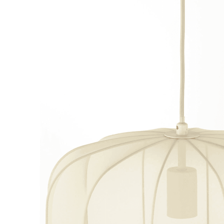 Plumeria szövet függőlámpa Ø60