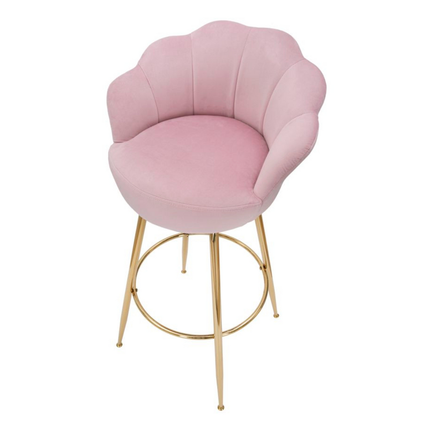 Vienna bársony bárszék