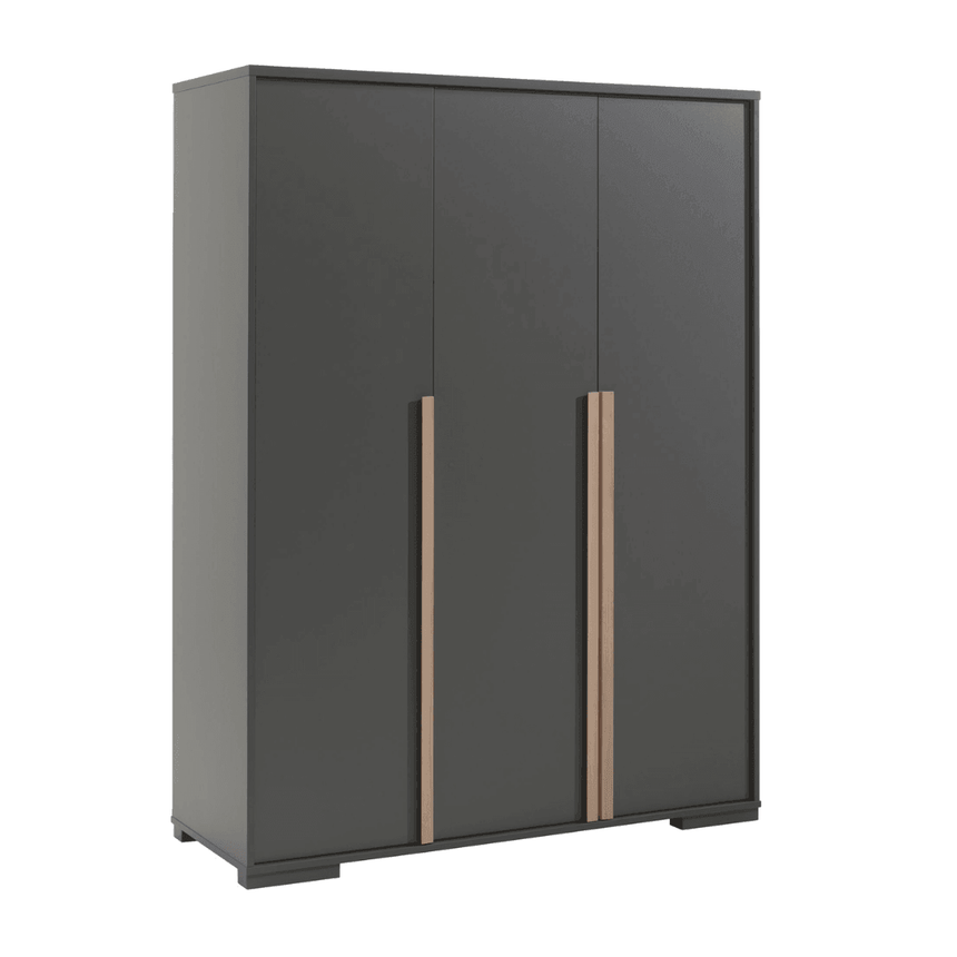 London 3-door wooden children's wardrobe