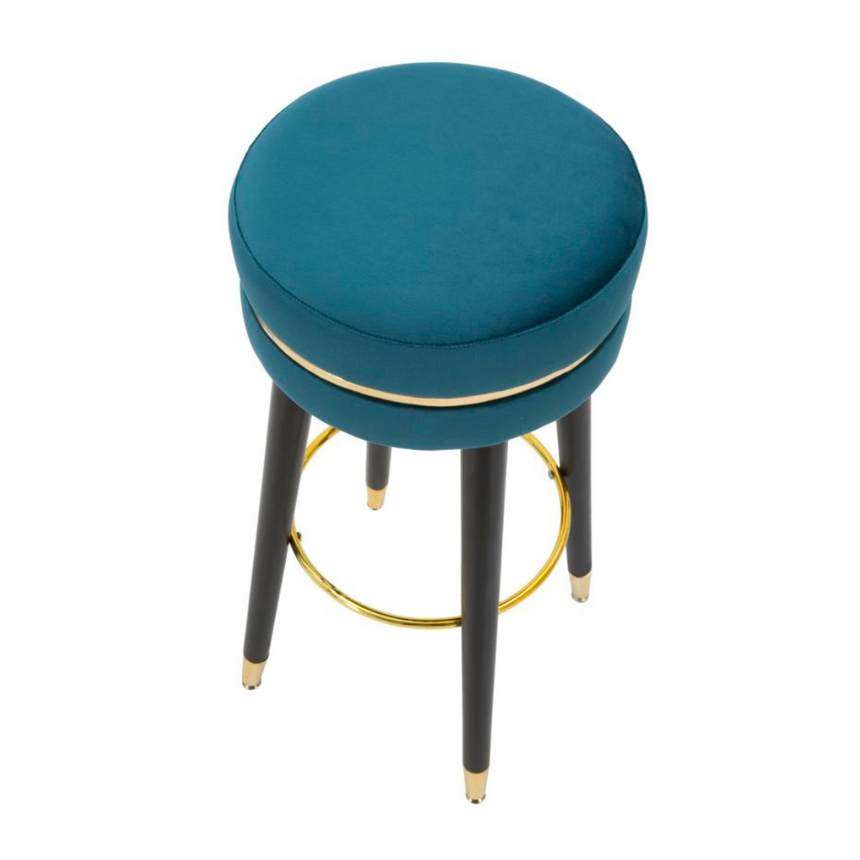 Paris bársony bárszék arany