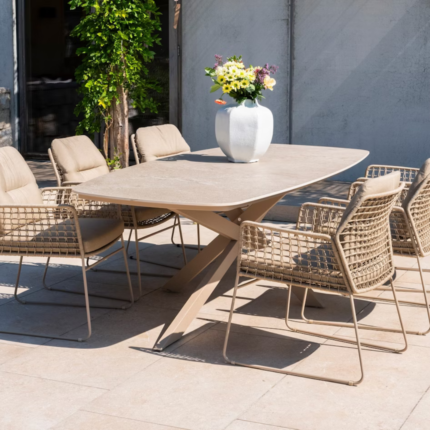 Prado kerámia kerti asztal