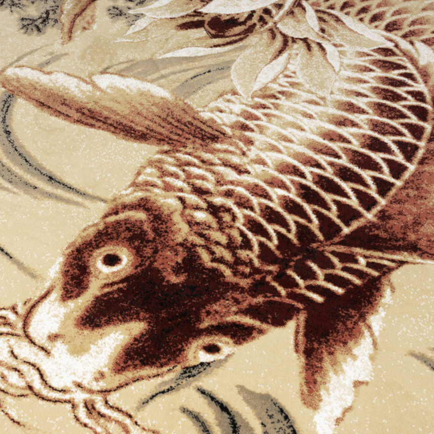 The Legend Of Koi szövet szőnyeg