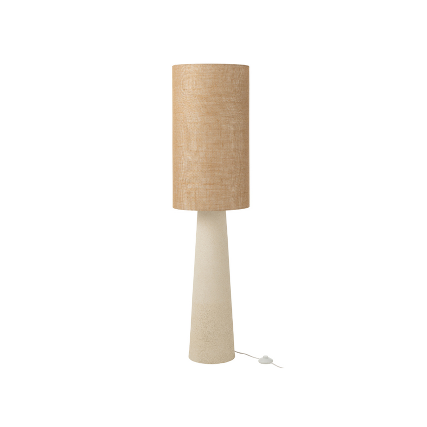Ava fabric floor lamp