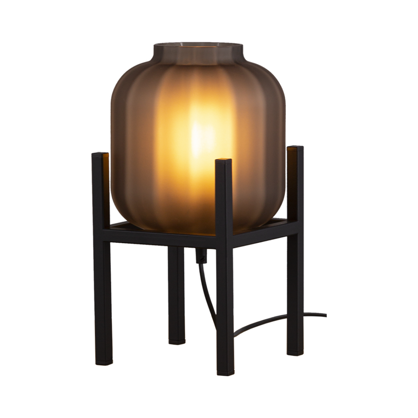 Lett Rib matt üveg asztali lámpa