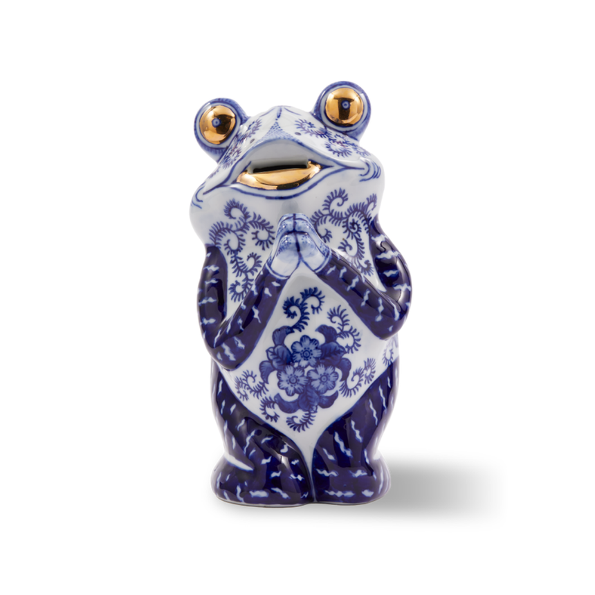 Frog porcelán persely