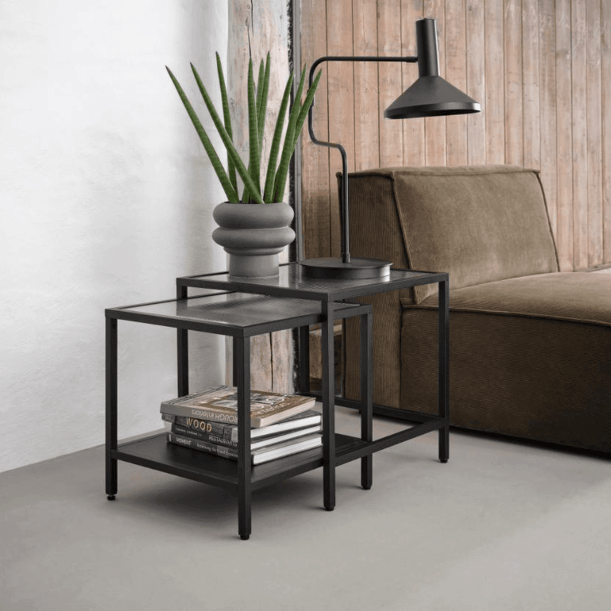 Bronco fém lerakóasztal szett - Dutch Home