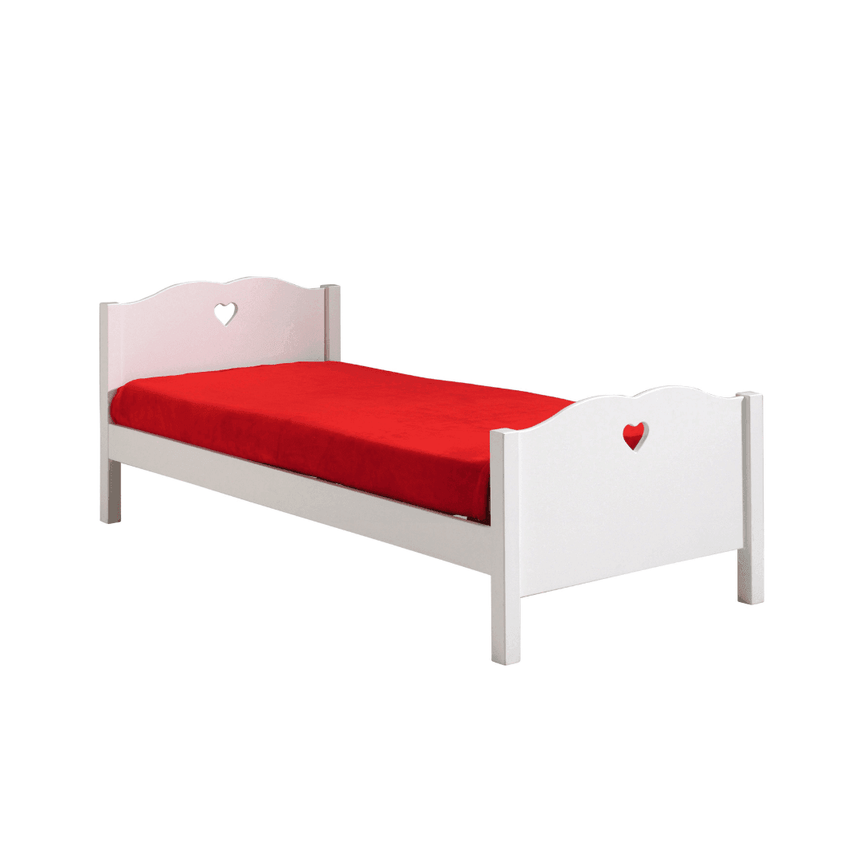 Amori wooden children's bed 90x200 with slatted bed base