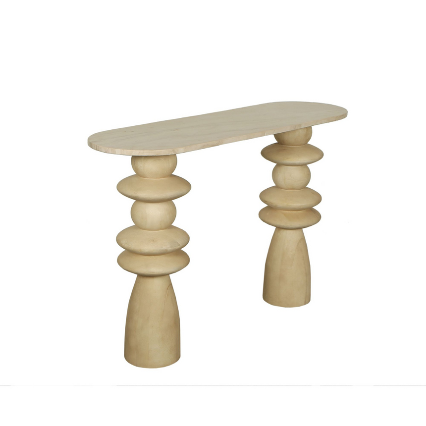 Noa wooden bedside table