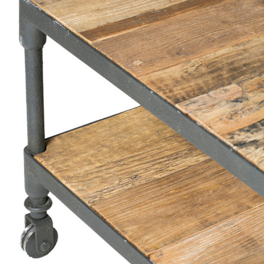 Noa wooden bedside table