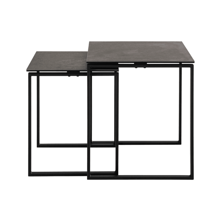 Katrine ceramic coffee table 50x50 set