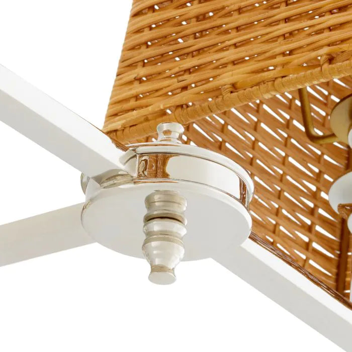 Jasper round metal flower pot medium