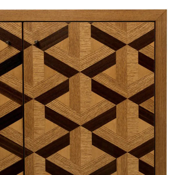 Modesto wooden bedside table