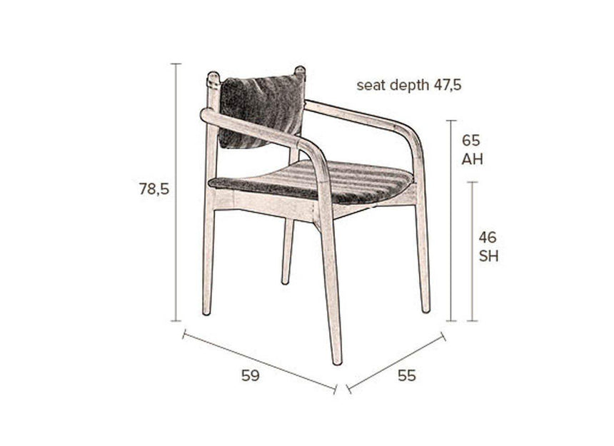 Torrance szövet fotel-5